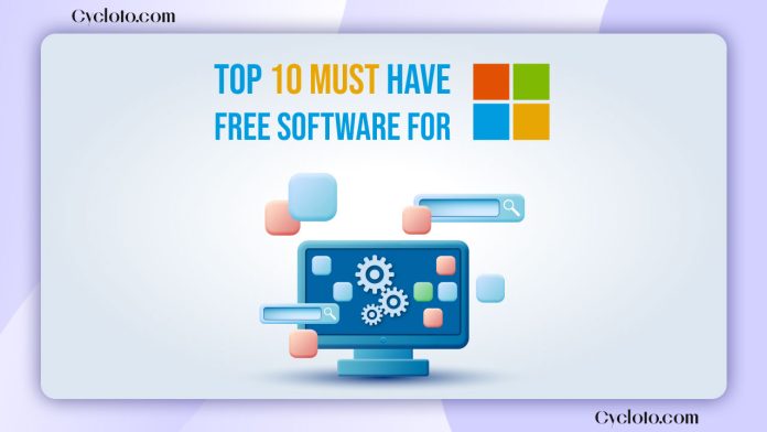 10 Must-have free software for Windows 10 and Windows 11 10 Must-have free software for Windows 10 and Windows 11