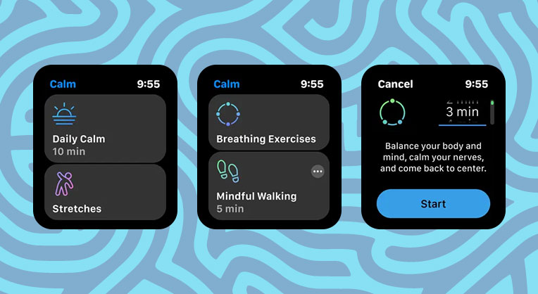 Best Apple Watch Apps for health: Calm