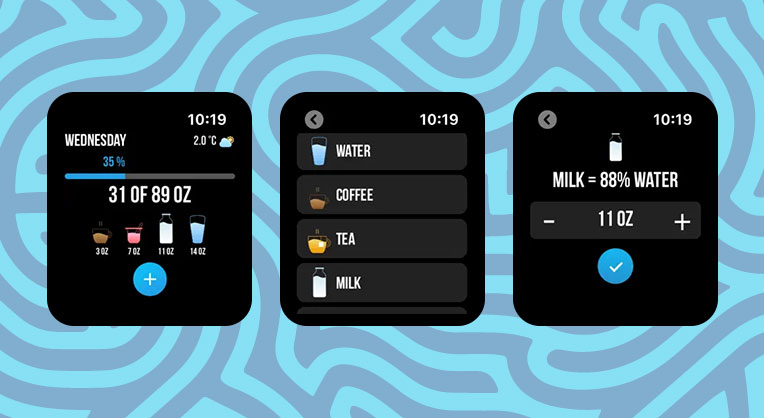 Best Apple Watch Apps for health: Water Reminder