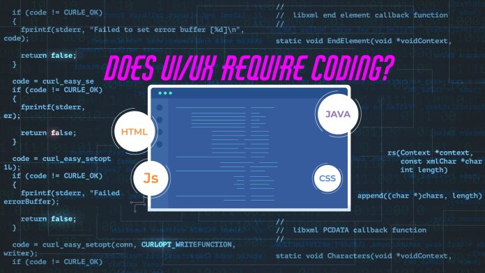 Does UI/UX require coding